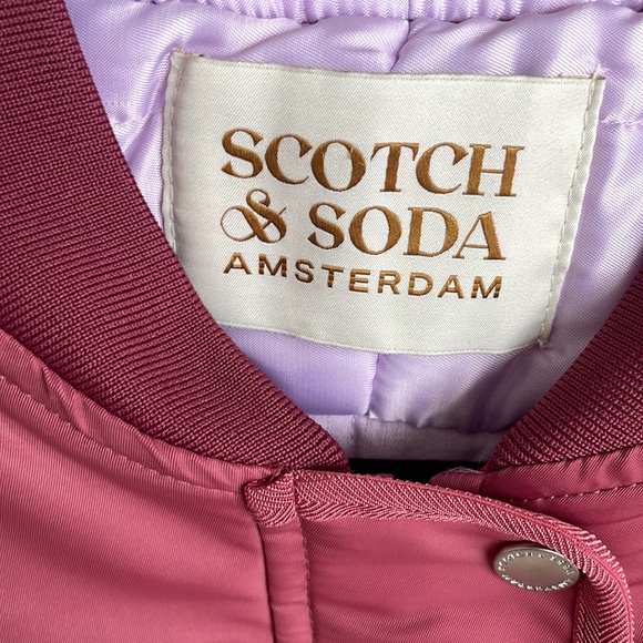 SCOTCH & SODA CROPPED BOMBER JACKET - Picture 7 of 13